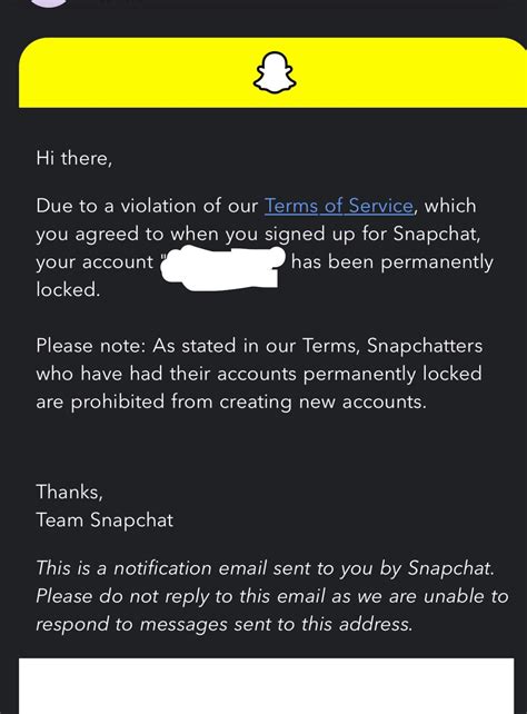 does snapchat allow nsfw|9 Things That Can Get You Banned on Snapchat